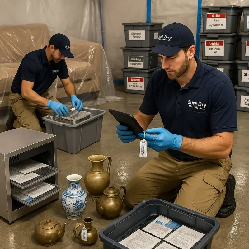 Content Protection and Restoration process in Saint James, NY