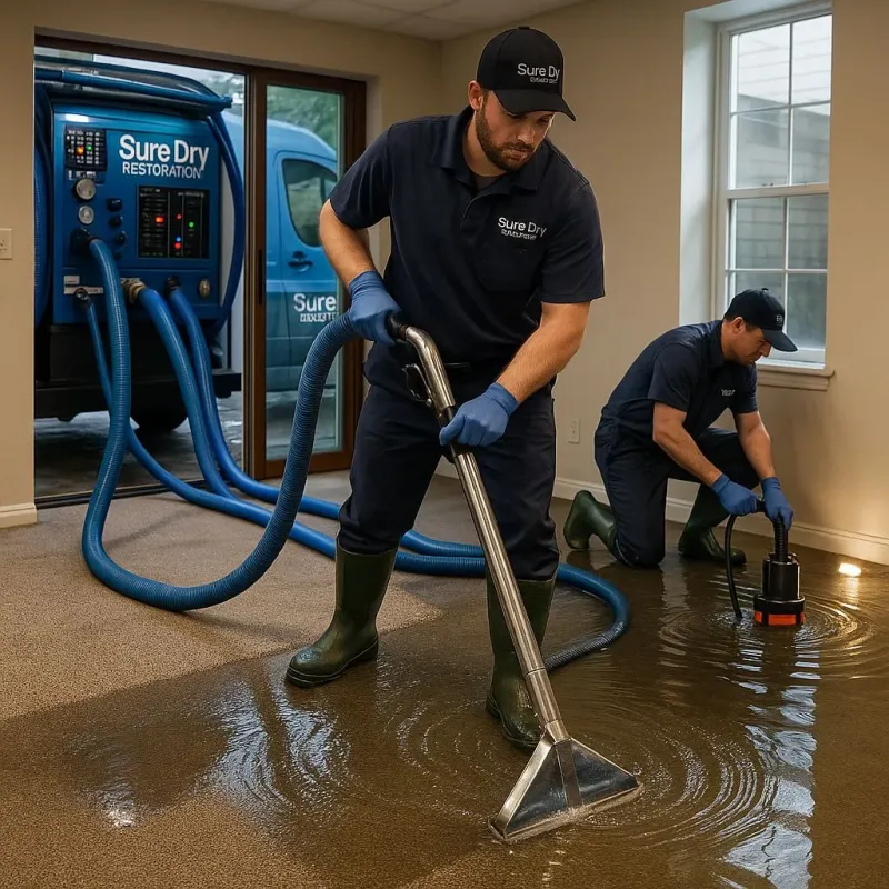 Water Extraction and Removal process in Saint James, NY